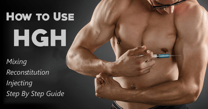 how to mix hgh